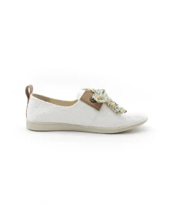 Femme L'Empreinte Chaussures Baskets|ARMISTICE STONE ONE W TWILL BRODE