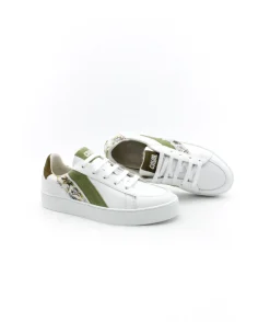 Femme L'Empreinte Chaussures Baskets|CAVAL HIGH SLASH GREEN FLORAL