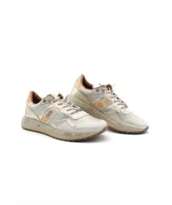 Femme L'Empreinte Chaussures Baskets|CETTI C1274 TRECHIA CHAMPAGNE