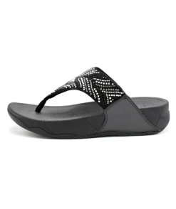 Femme L'Empreinte Chaussures Mules|FITFLOP LULU CRYSTAL FEATHER
