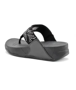 Femme L'Empreinte Chaussures Mules|FITFLOP LULU CRYSTAL FEATHER