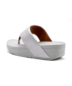 Femme L'Empreinte Chaussures Sandales Et Nu-Pieds|FITFLOP OLIVE TEXTURED GLITZ