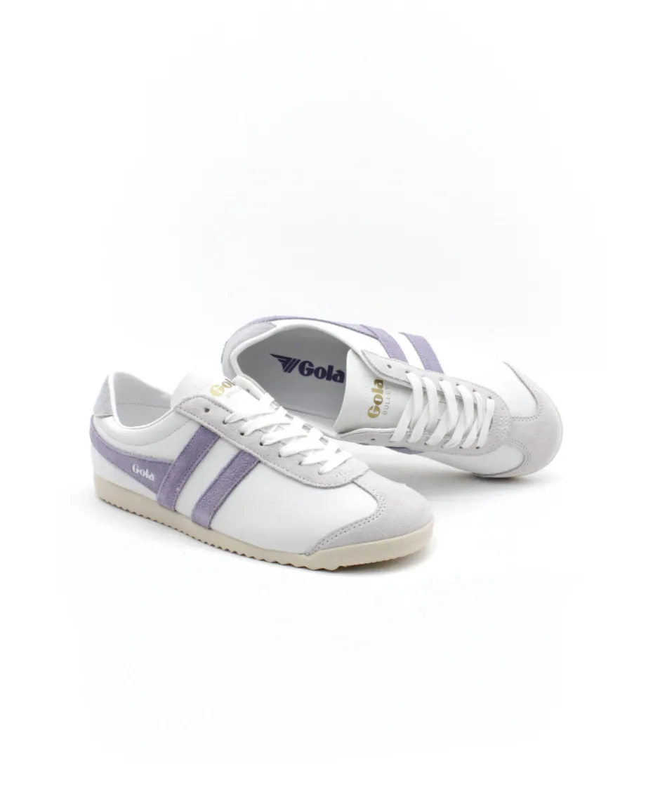 Femme L'Empreinte Chaussures Baskets|GOLA BULLET PURE WHITE LAVENDER