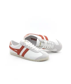 Femme L'Empreinte Chaussures Baskets|GOLA BULLET PURE WHITE SAFFRON