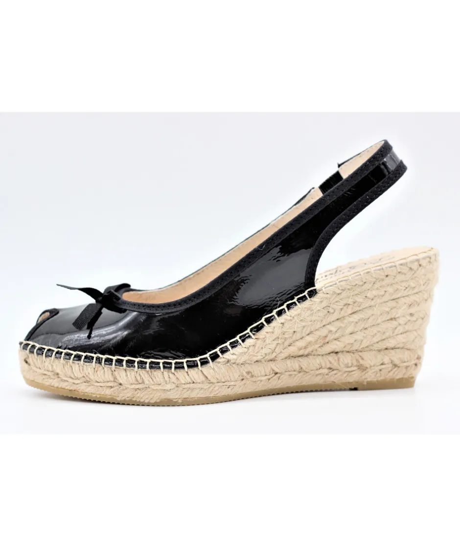 Femme L'Empreinte Chaussures Espadrilles|LA MAISON DE L'ESPADRILLE 905 VERNIS