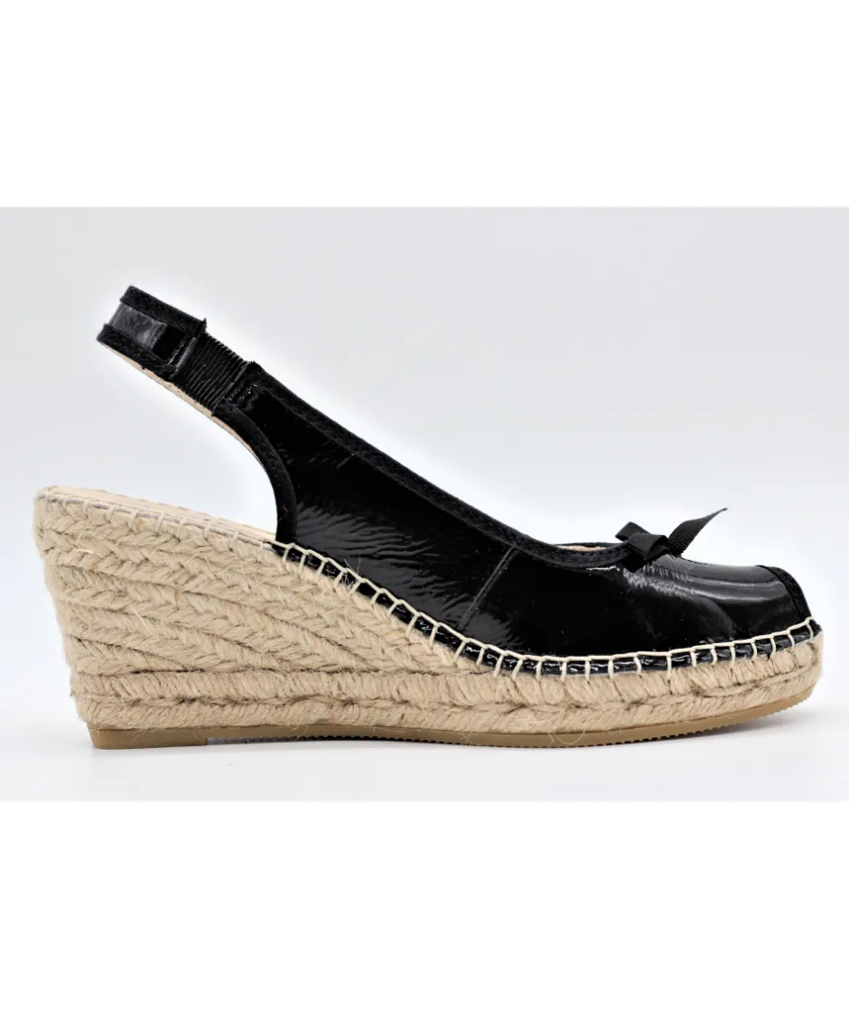 Femme L'Empreinte Chaussures Espadrilles|LA MAISON DE L'ESPADRILLE 905 VERNIS