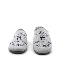 Homme L'Empreinte Chaussures Chaussons|LA MAISON DE L'ESPADRILLE 109-6-H12 MULE