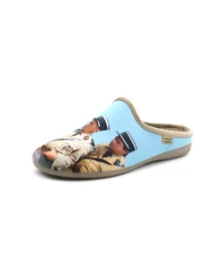 Homme L'Empreinte Chaussures Chaussons|LA MAISON DE L'ESPADRILLE 6773-7 MULE