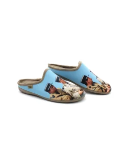 Homme L'Empreinte Chaussures Chaussons|LA MAISON DE L'ESPADRILLE 6773-7 MULE