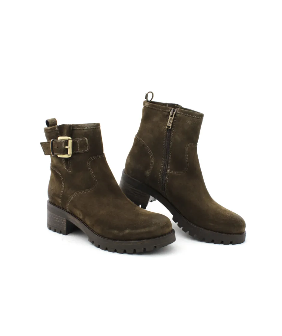 Femme L'Empreinte Chaussures Bottines|MINKA DESIGN FARD OLIO