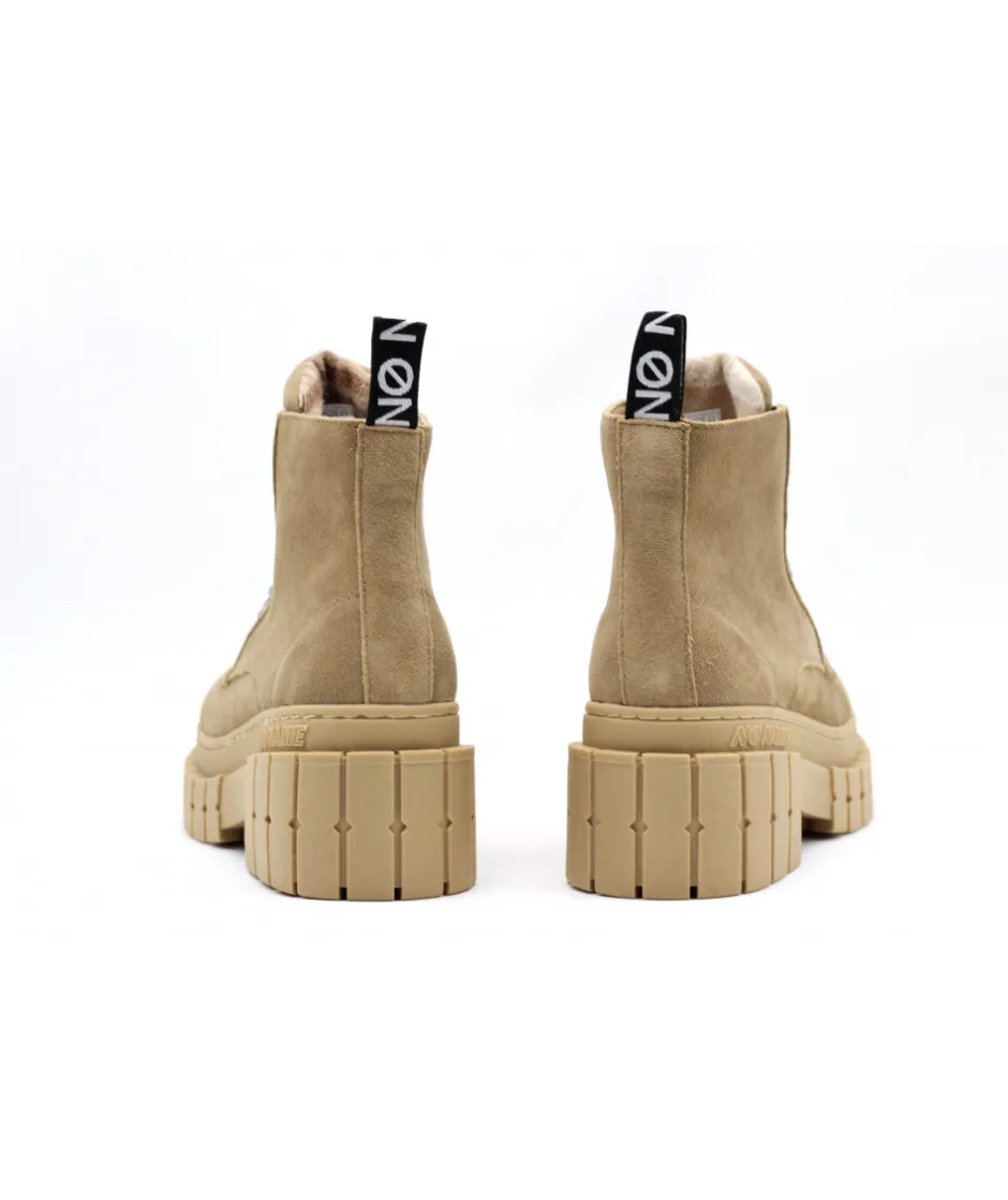 Femme L'Empreinte Chaussures Baskets|NO NAME KROSS LOW BOOTS SUEDE