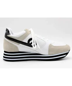 Femme L'Empreinte Chaussures Baskets|NO NAME PARKO JOGGER WHITE / WHITE