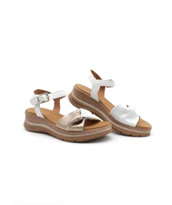 Femme L'Empreinte Chaussures Sandales Et Nu-Pieds|PAULA URBAN 24-611 METAL