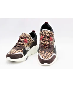 Femme L'Empreinte Chaussures Baskets|REQINS ANDREW MIX LEO /