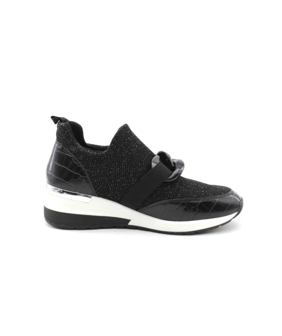 Femme L'Empreinte Chaussures Baskets|REQINS IROKO CROCHET LAME