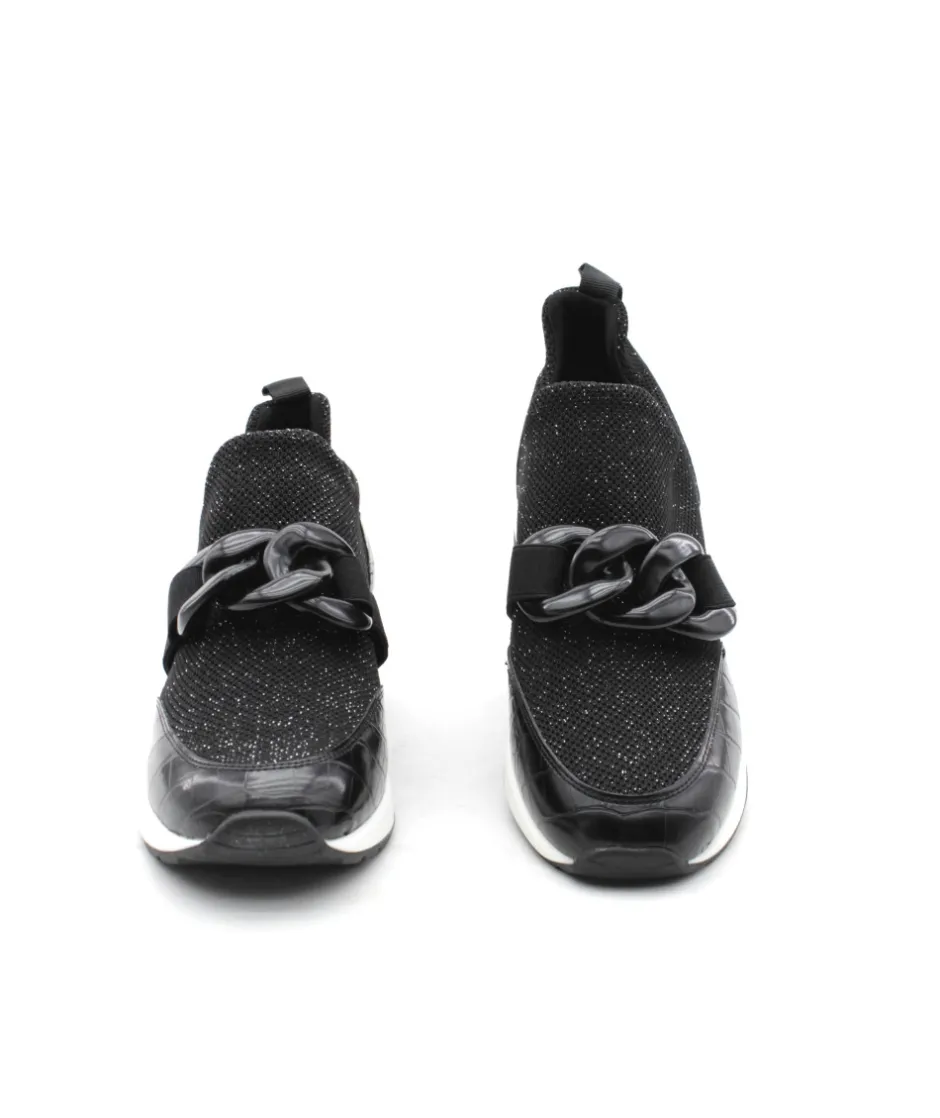 Femme L'Empreinte Chaussures Baskets|REQINS IROKO CROCHET LAME