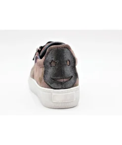 Femme L'Empreinte Chaussures Baskets|REQINS SIGRID BASKETS ARMY STAR KAKI