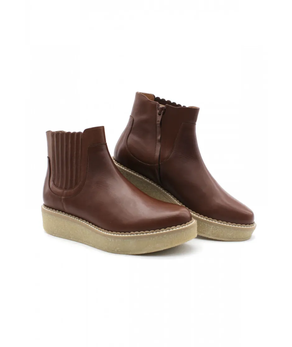 Femme L'Empreinte Chaussures Bottines|SCHMOOVE PALLAS ZIP BEETLE